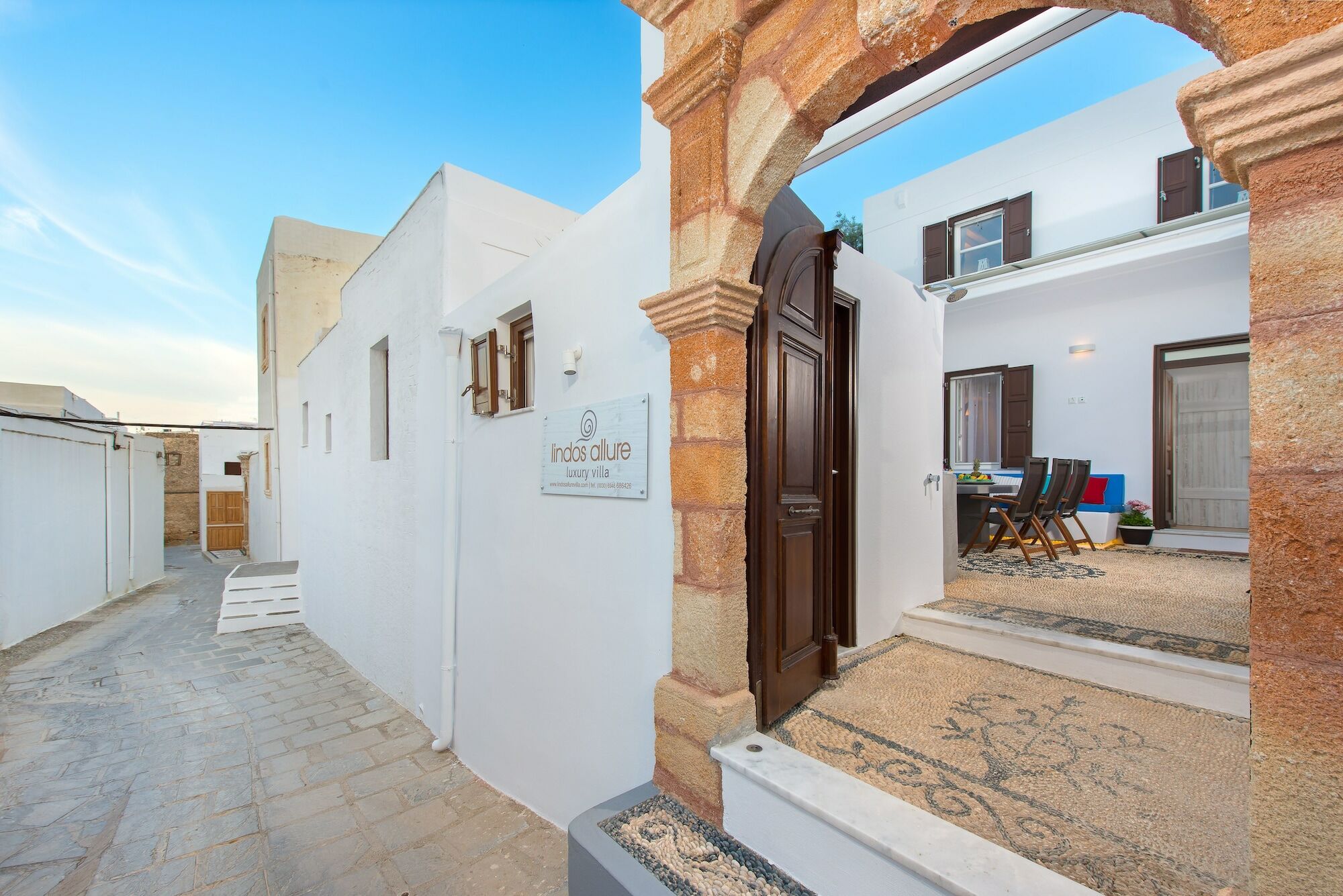 Lindos Allure Villa With Jacuzzi And Acropolis View!!! Zewnętrze zdjęcie